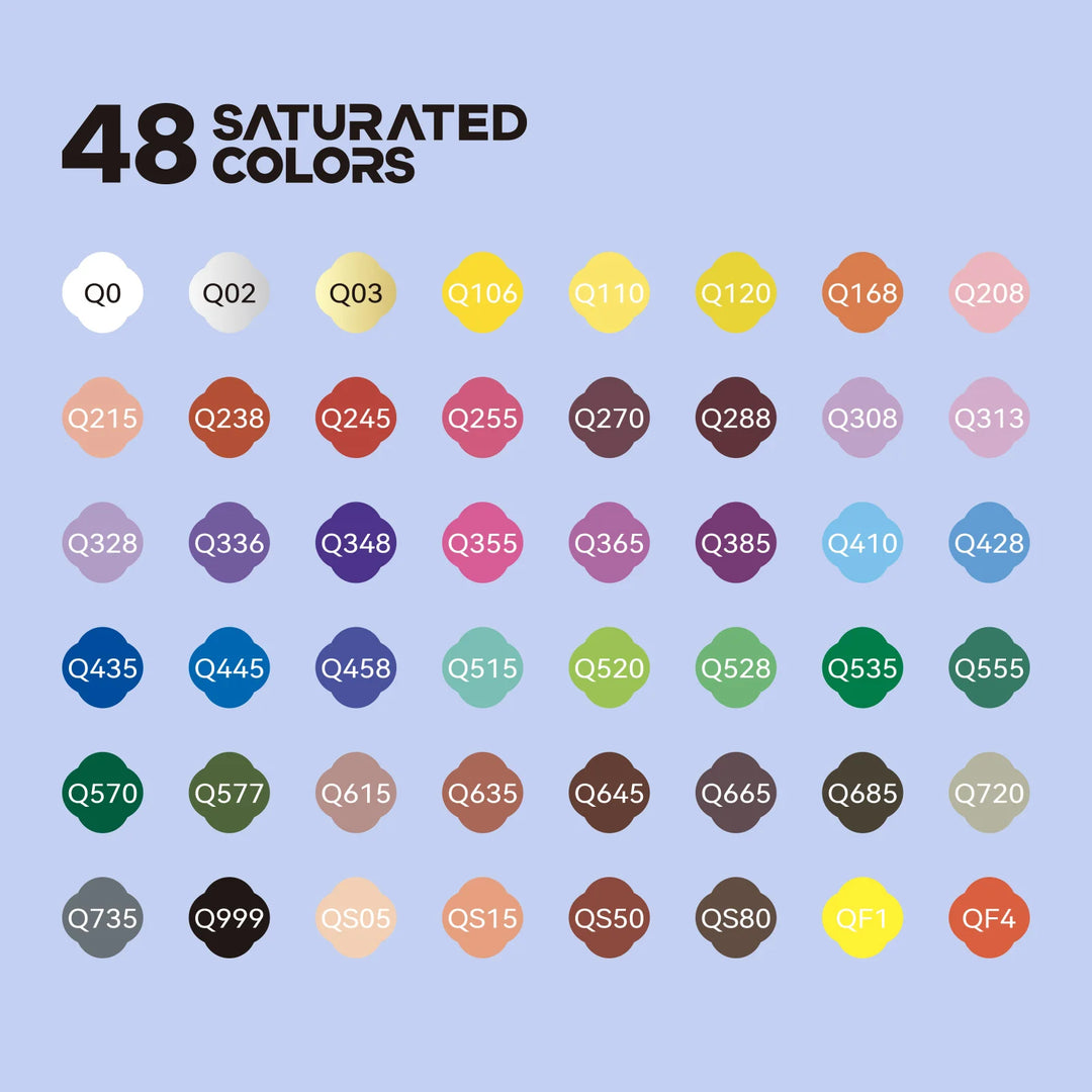 48 Colors Acrylic Paint Pens