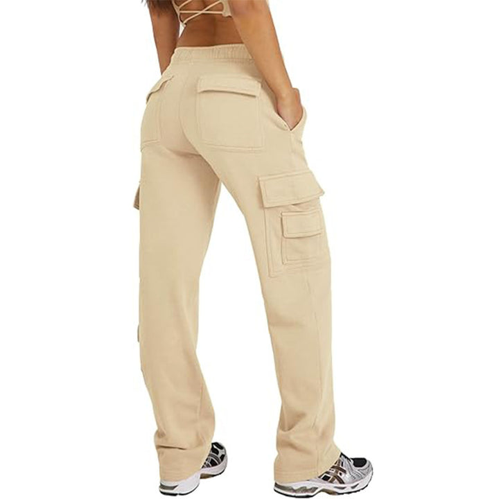 Multi-pocket Cargo Pants Casual Loose Sports Fitness Wide Leg Pants