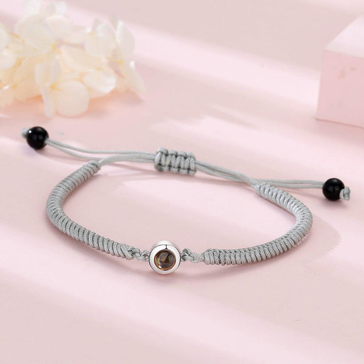 A Pair Of Braided Red And Black Rainbow Hand Ropes - Trendha