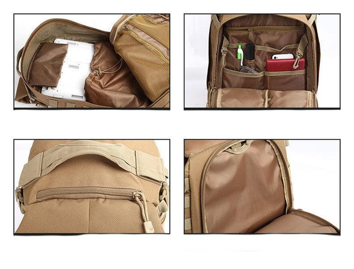 Assault Tactics Backpack Outdoor Army Fan Hiking - Trendha