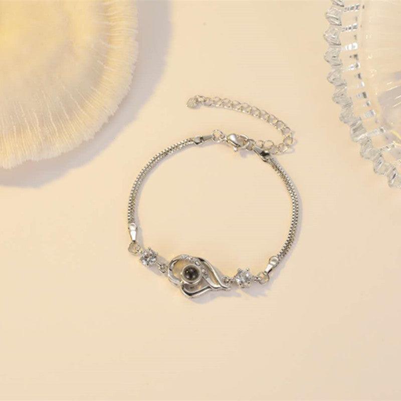 Bracelet Women's Custom Simple Girlfriends Couple Students - Trendha