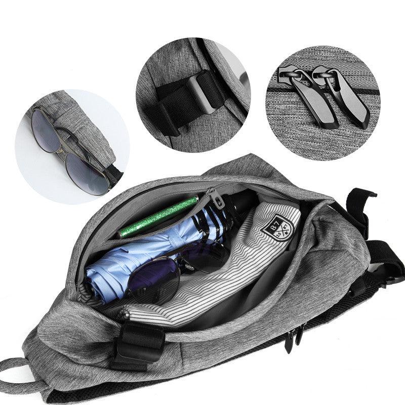 Casual Sports Shoulder Bag Cross Body Riding Backpack - Trendha