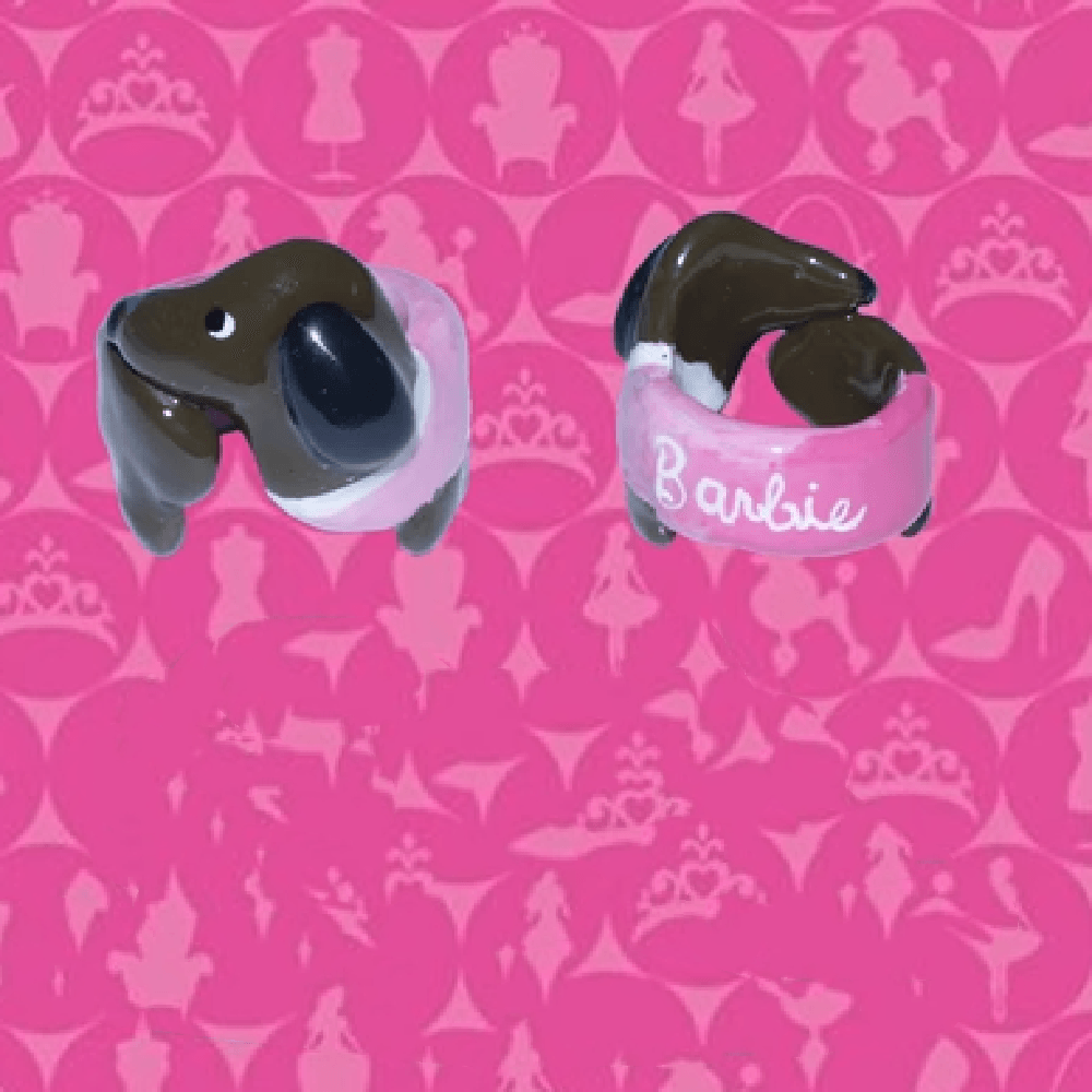 Colorful Childlike Lovely Soft Clay Ring - Trendha