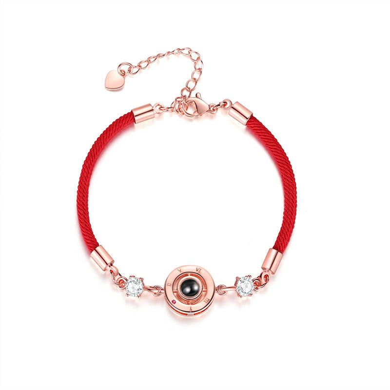 Couple Projection Bracelet Student Gift - Trendha