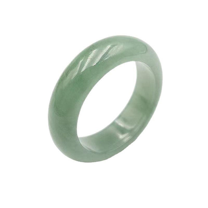 Creative And Minimalist Natural Jade Ring - Trendha