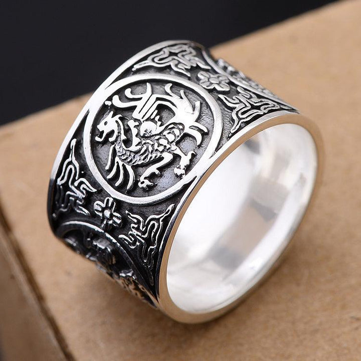 Creative Personality Wide Index Finger Ring - Trendha