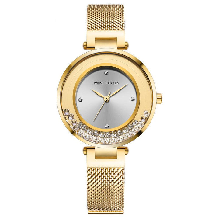 Diamond Waterproof Small Dial Watch - Trendha