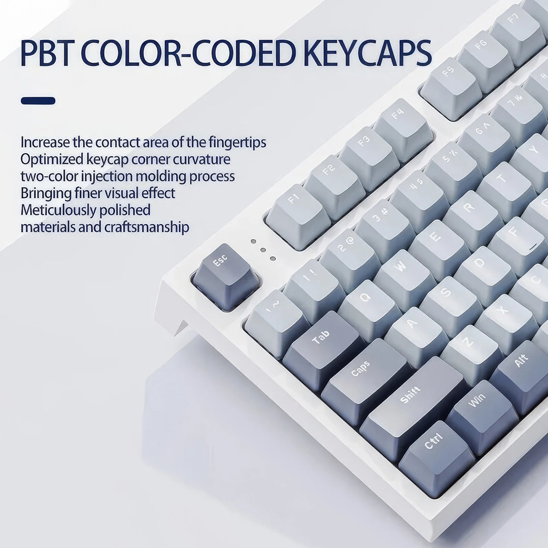 Wireless Hot-Swappable Mechanical Keyboard: Enhanced Typing & Gaming Experience