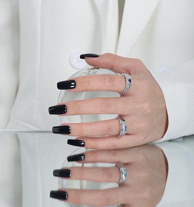 Fashion Micro Set Zircon Texture Ring - Trendha