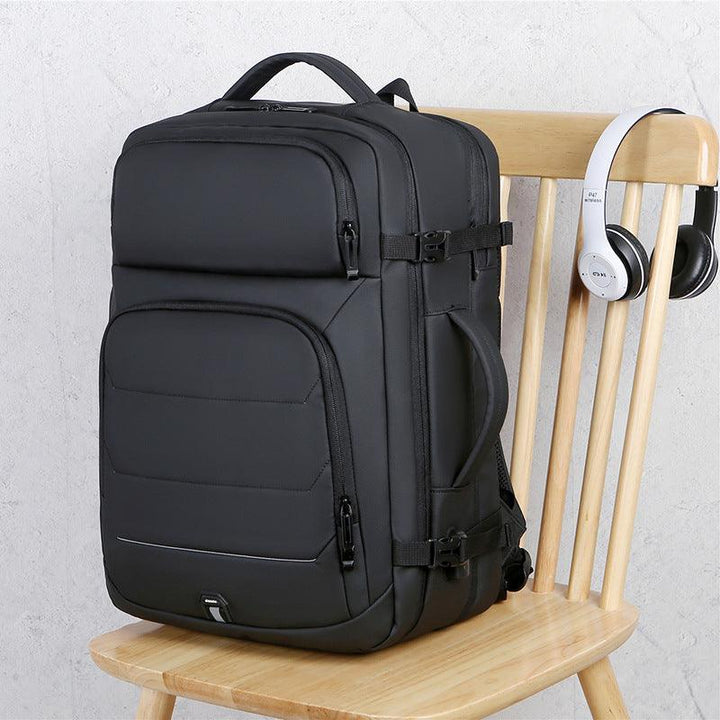 Fashion Student Large Capacity Expandable Travel Backpack - Trendha