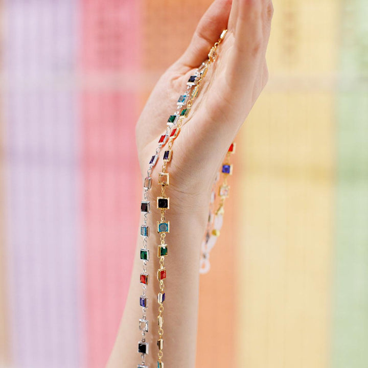 Glasses Chain Women's Neck Fashion Color Diamond Lost Prevention - Trendha