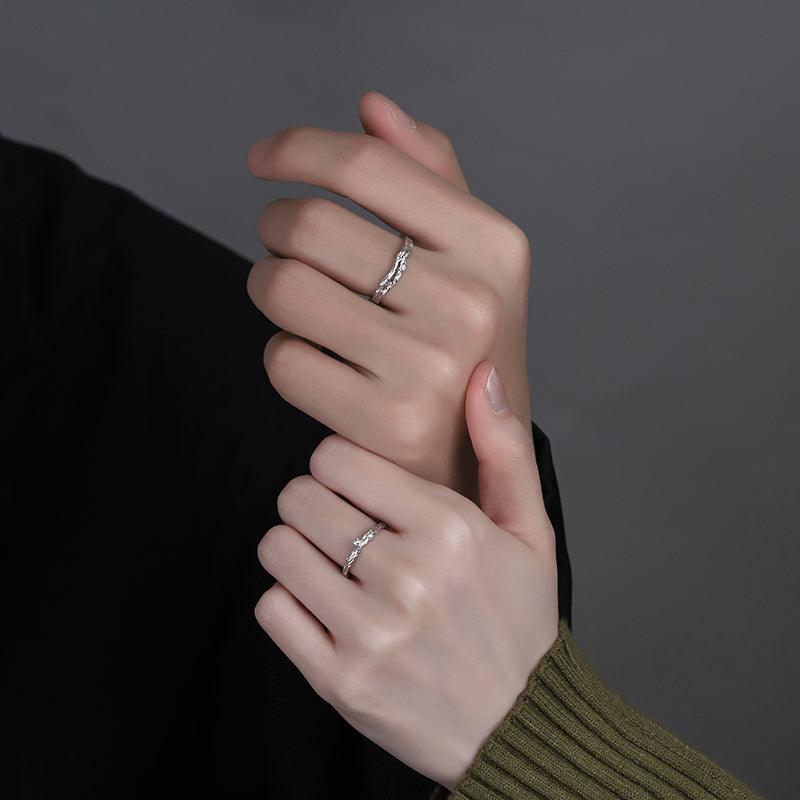 Ladies Fashion Personality Couple Ring - Trendha