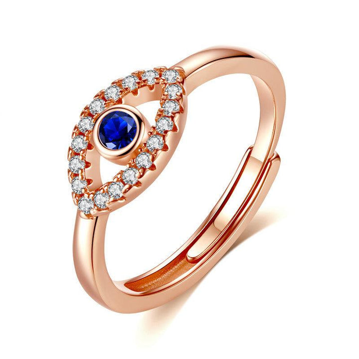 Ladies Fashion Sterling Silver Ring - Trendha