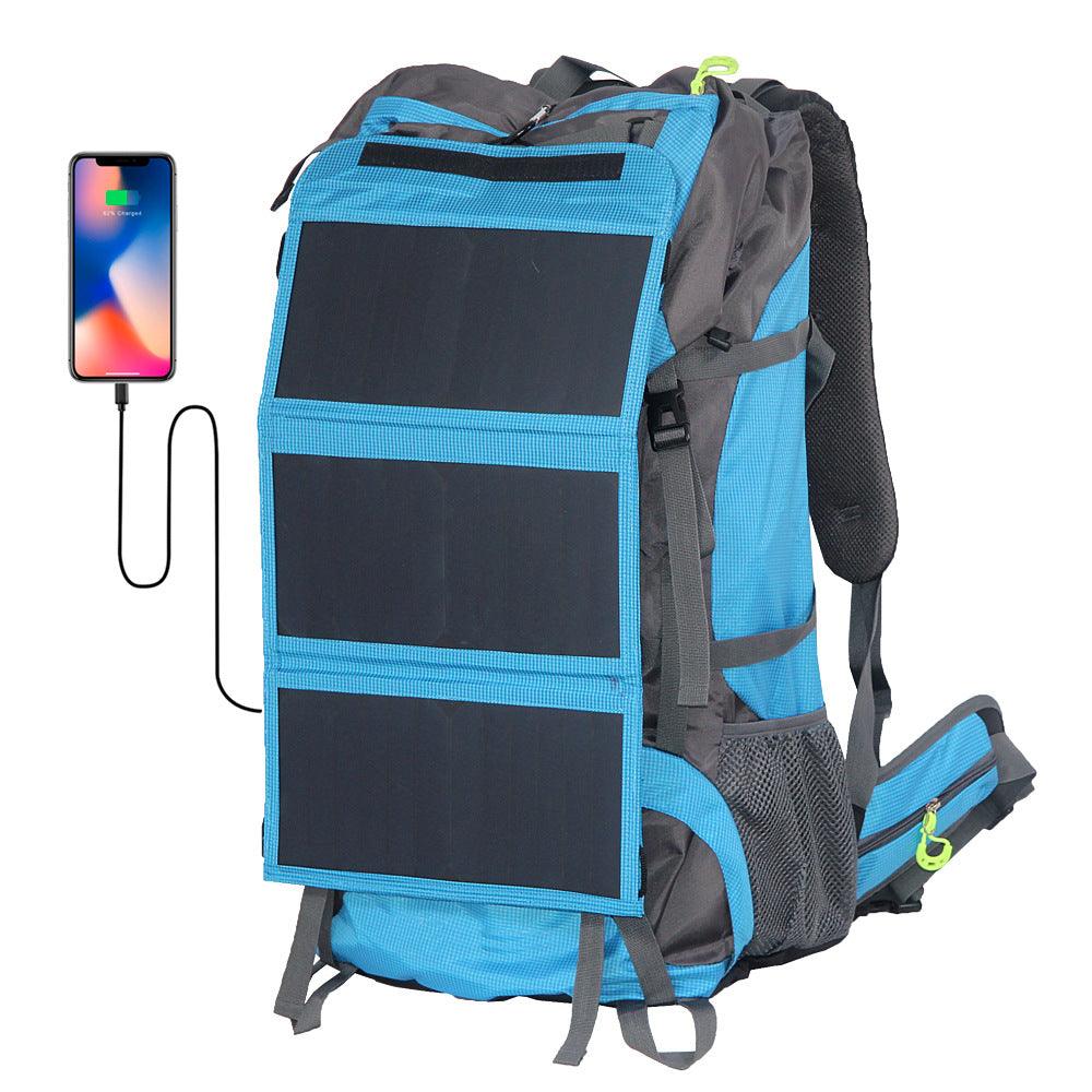Large Capacity 68L Solar Waterproof Mountaineering Bag - Trendha