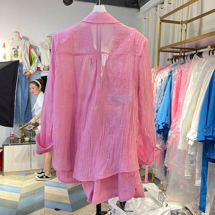 Large Women's New Sunscreen Shirt Loose And Slim - Trendha