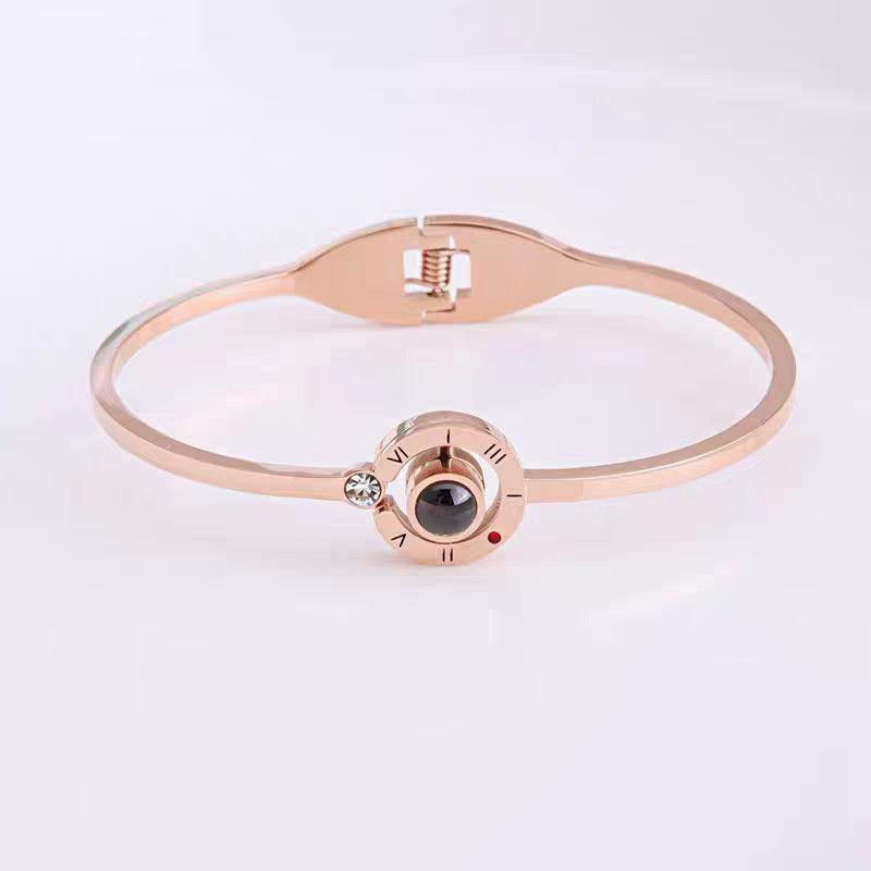 Memory Projection Of Bracelet Love In 100 Languages - Trendha