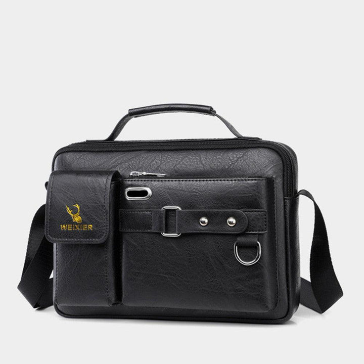 Men's Business Portable One Shoulder Messenger Bag - Trendha