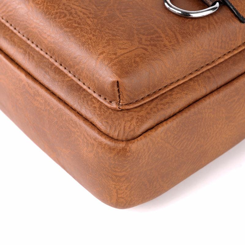Men's Business Portable One Shoulder Messenger Bag - Trendha