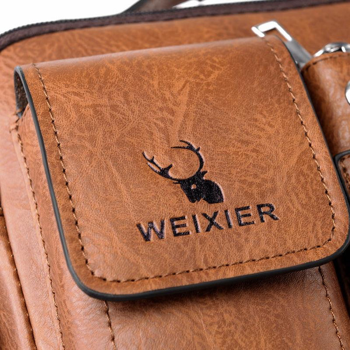 Men's Business Portable One Shoulder Messenger Bag - Trendha