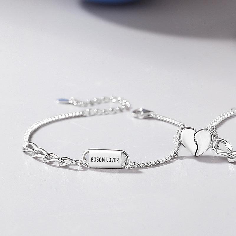 Original Phase Suck A Pair Of Love Couple Bracelet - Trendha