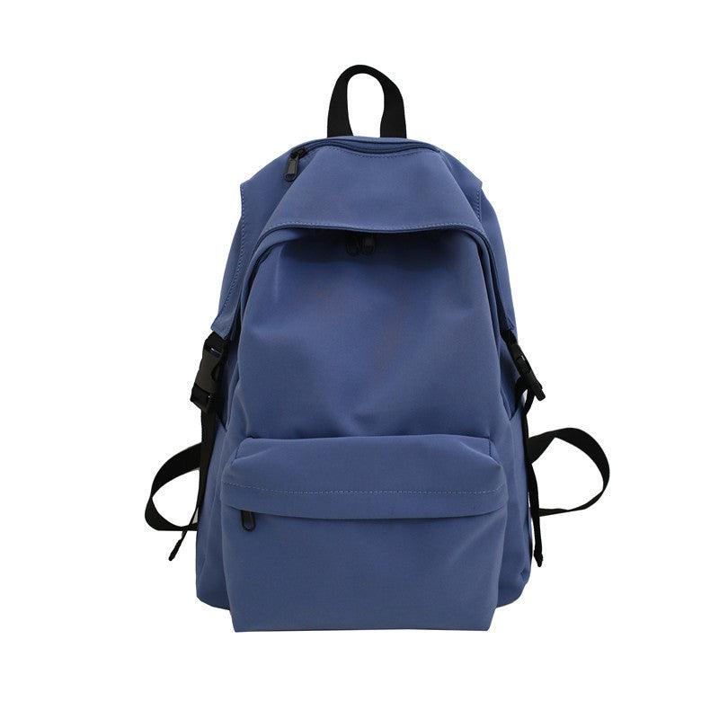 Schoolbag Korean Harajuku Ulzzang Large Capacity High School Backpack Female College Student Simple Backpack Male Ins Fashion - Trendha