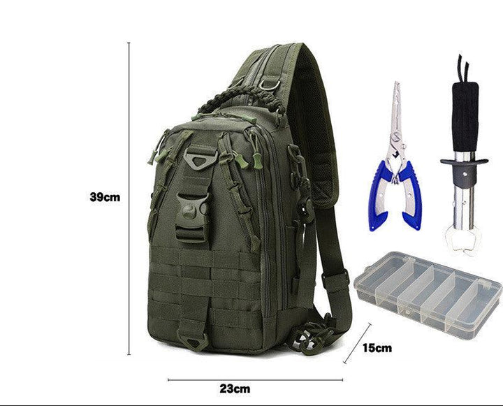 Single Shoulder Lure Bag Messenger Multifunctional - Trendha