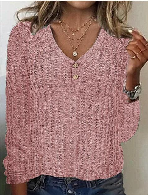 Stitching Printing Multi-color Women's T-shirt - Trendha