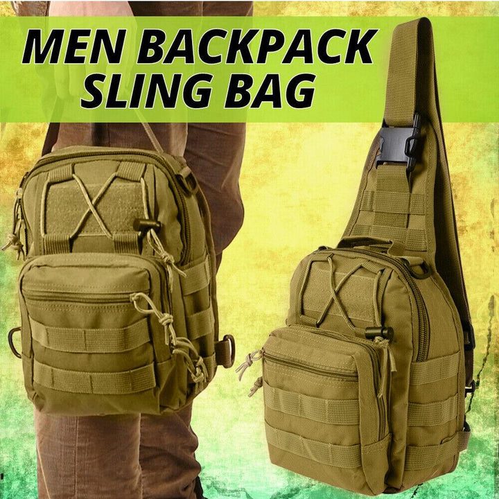 Tactical Chest Bag Backpack Military Sling Shoulder Fanny Pack Cross Body Pouch - Trendha