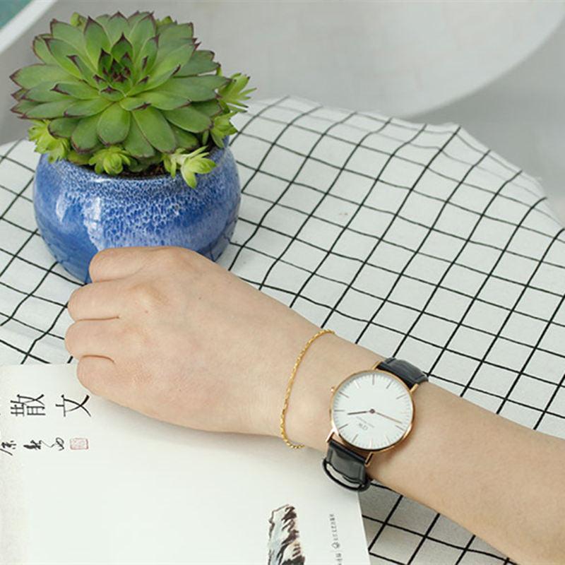 Ultrafine Bracelet Female Gold Fine Fadeless Simplicity - Trendha