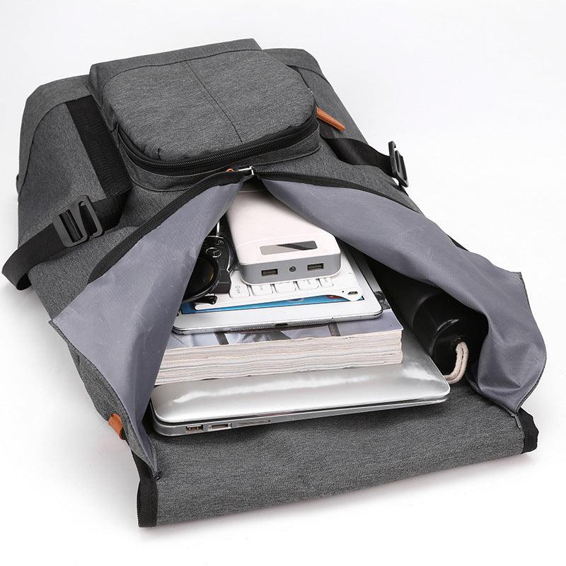 USB Charging Large Capacity Fashion School Bag - Trendha