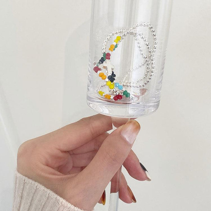 Whole Body 925 Pure Rainbow Cross Bracelet - Trendha