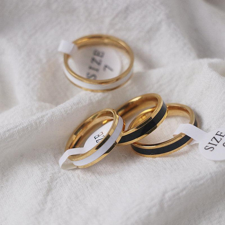 Women's Fashion Gold-plated Vintage Temperament Ring - Trendha