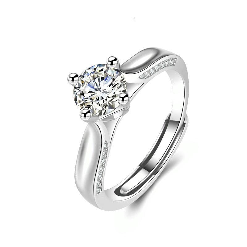 Women's Fashion Mosant Diamond Ring - Trendha