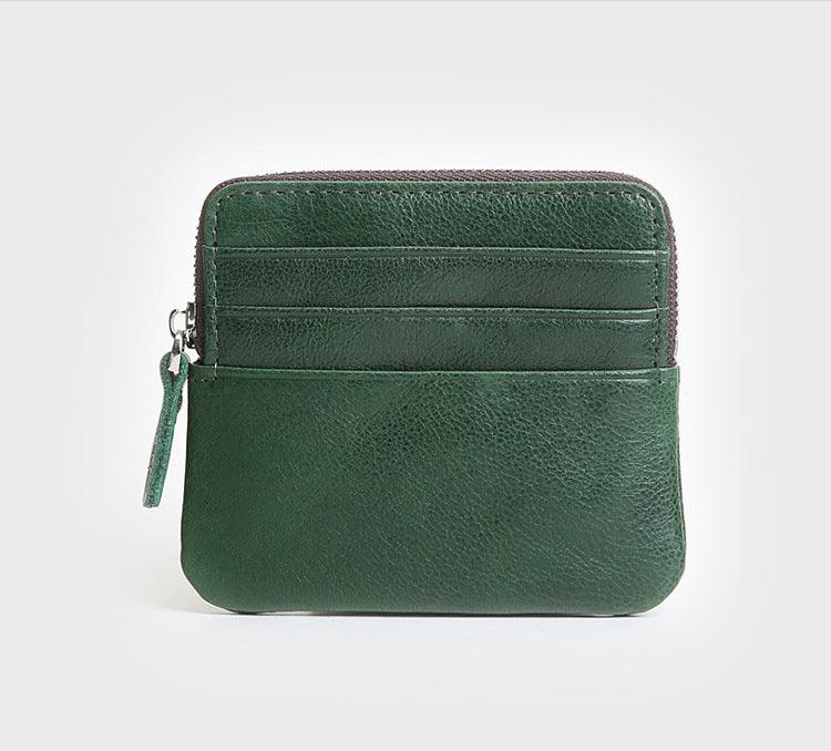 Leather Horizontal Wallet Retro First Layer Cowhide Ultra-thin - Trendha