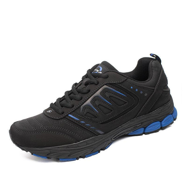 Leather Men's Sports Shoes Men's Hiking Running - Trendha