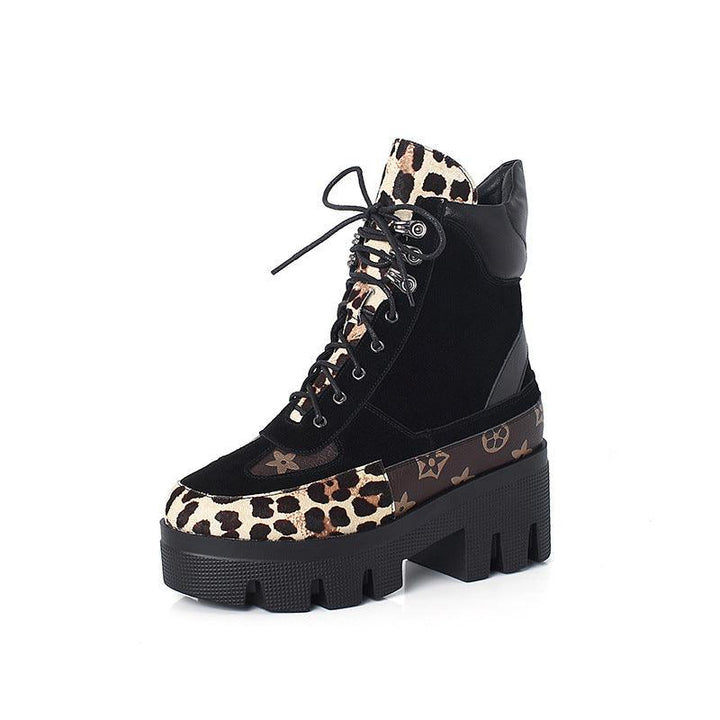 Women's Motorcycle Boots - Trendha