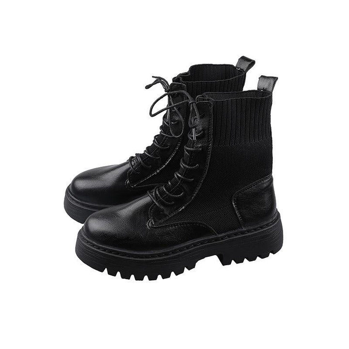 British style Martin boots women's new spring thin style - Trendha