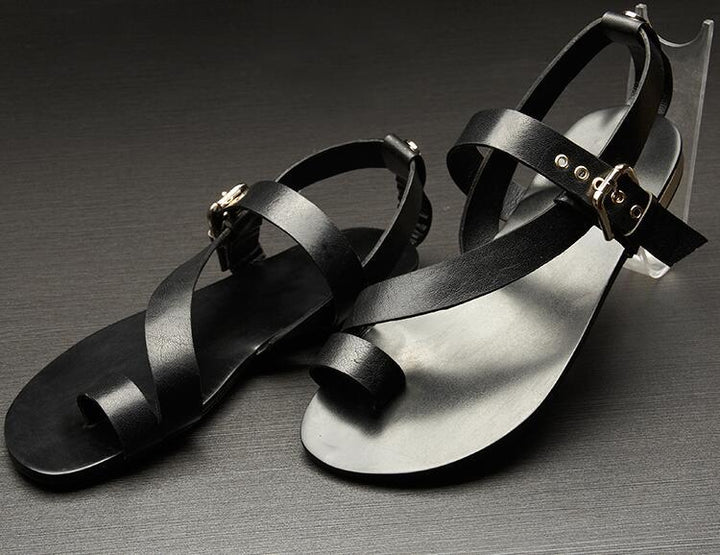 Vintage Summer Flat Sandals - Trendha