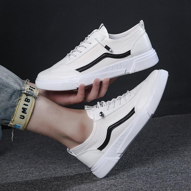 Korean Style All-Match Sneakers Low-Top Breathable Casual Shoes - Trendha
