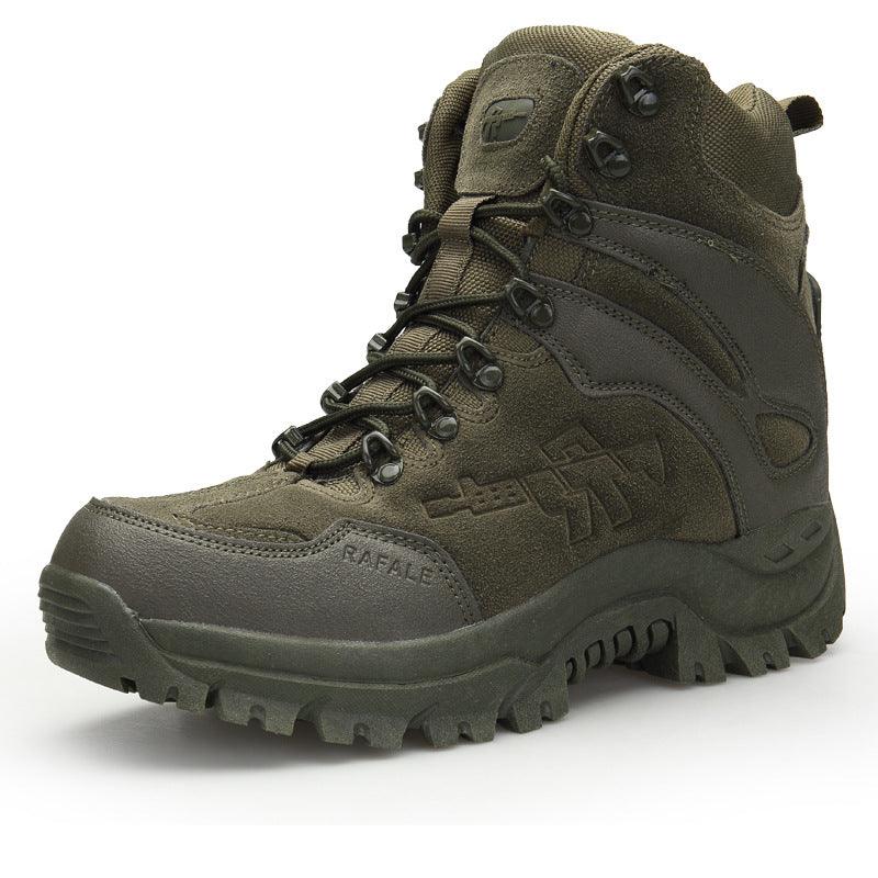 Large Size High Top Outdoor CombatOutdoor Boots Camping Desert Boots - Trendha