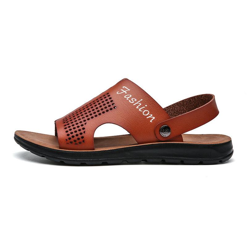 Sandals And Slippers Men's Soft-soled Beach Shoes - Trendha