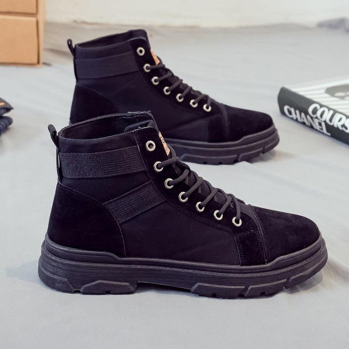 Desert Tide Shoes Breathable Canvas Men's Shoes - Trendha