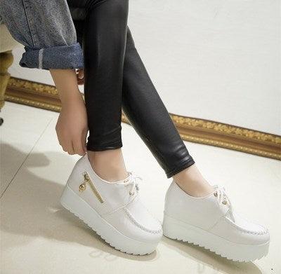 Little leather shoes female 2021 spring new wave Student Korean version of the British style brand shoes, casual shoes, women's shoes. - Trendha