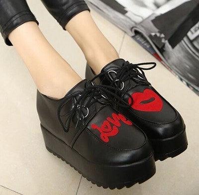 Little leather shoes female 2021 spring new wave Student Korean version of the British style brand shoes, casual shoes, women's shoes. - Trendha