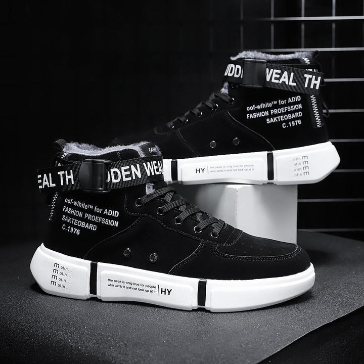 Casual shoes Korean style trend all-match cotton shoes - Trendha