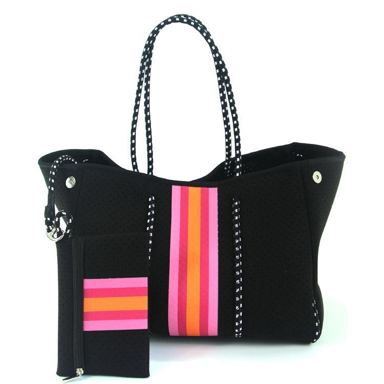 European And American Fashion Beach Bag Fashion Large-capacity Shoulder Bag Neoprene - Trendha