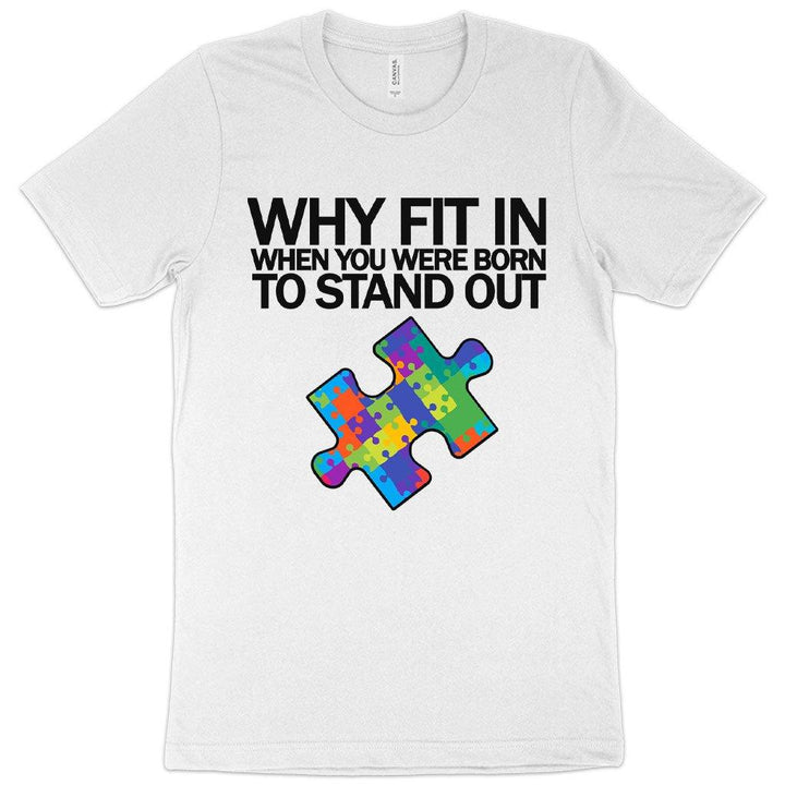 Autism Puzzle T-Shirt - Autism T-Shirt Ideas - Autism Awareness T-Shirt - Trendha