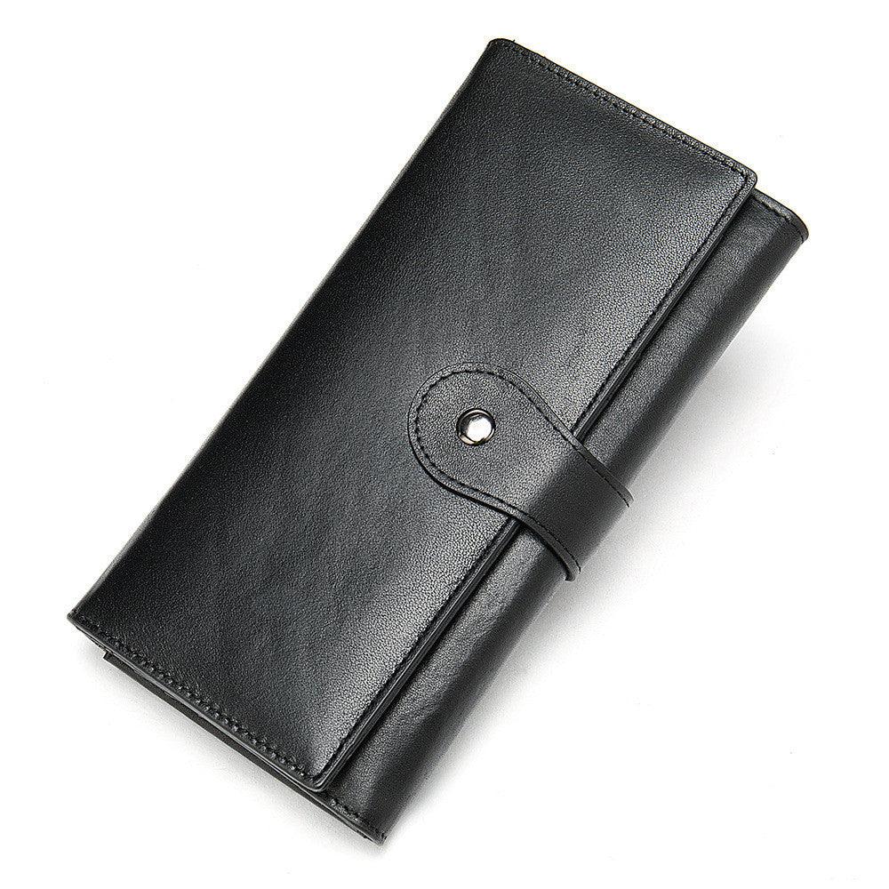 Leather lady antimagnetic RFID wallet - Trendha