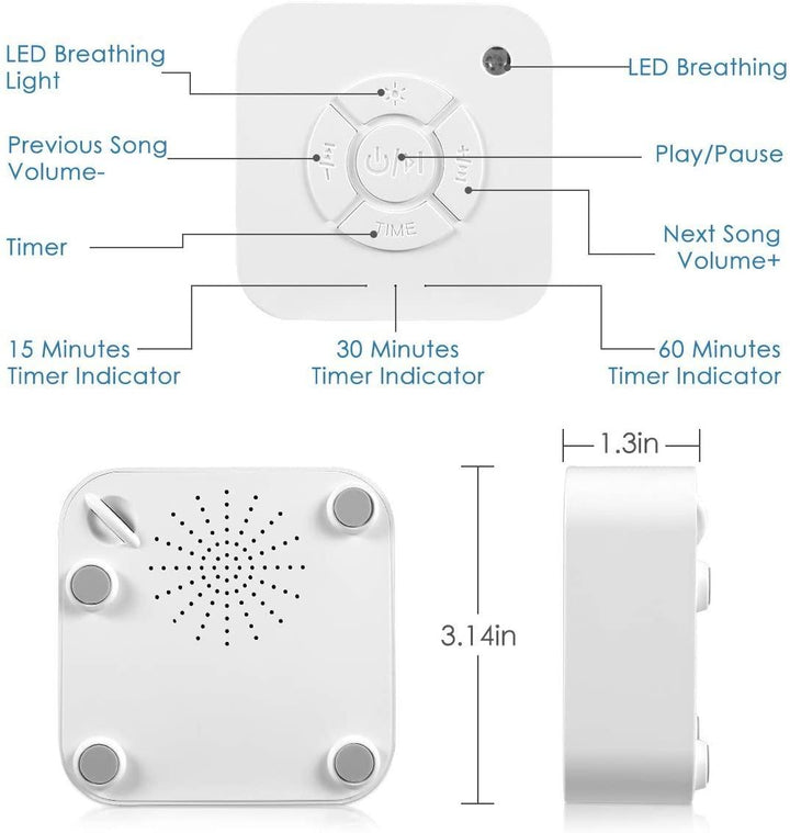 White Noise USB Machine - Trendha