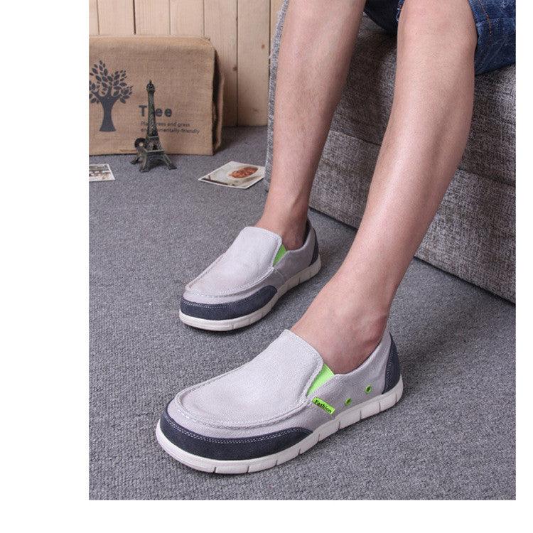 Large Size Canvas Shoes Casual Breathable Pedal Fall - Trendha